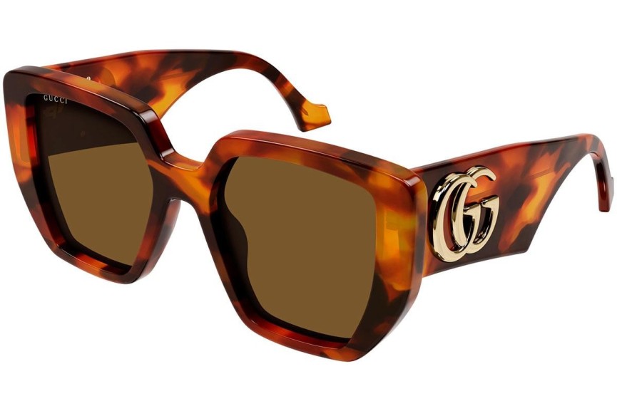 Napszemüvegek Gucci GG0956S 007 Szogletes Havana