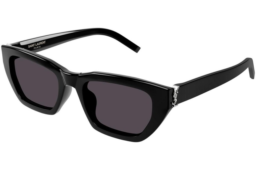 Napszemüvegek Saint Laurent SLM127/F 001 Cat Eye Fekete