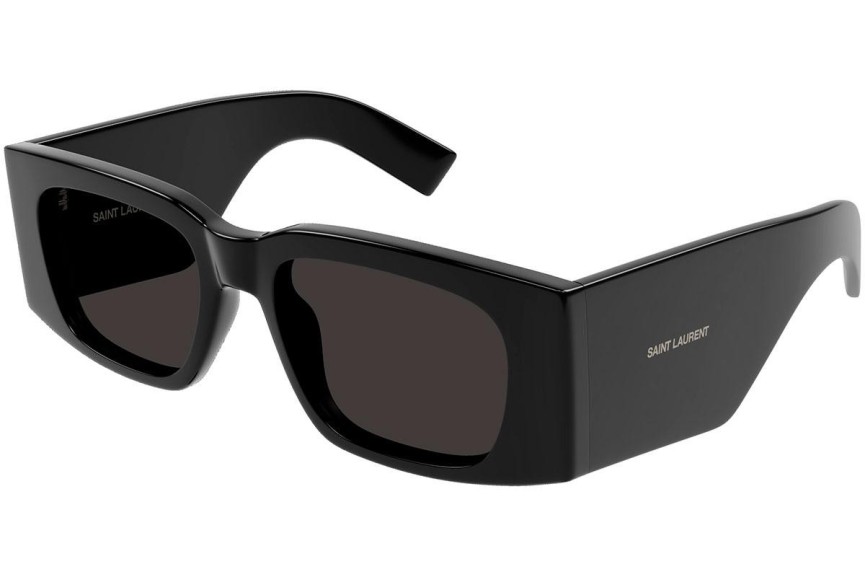 Napszemüvegek Saint Laurent SL654 001 Szogletes Fekete