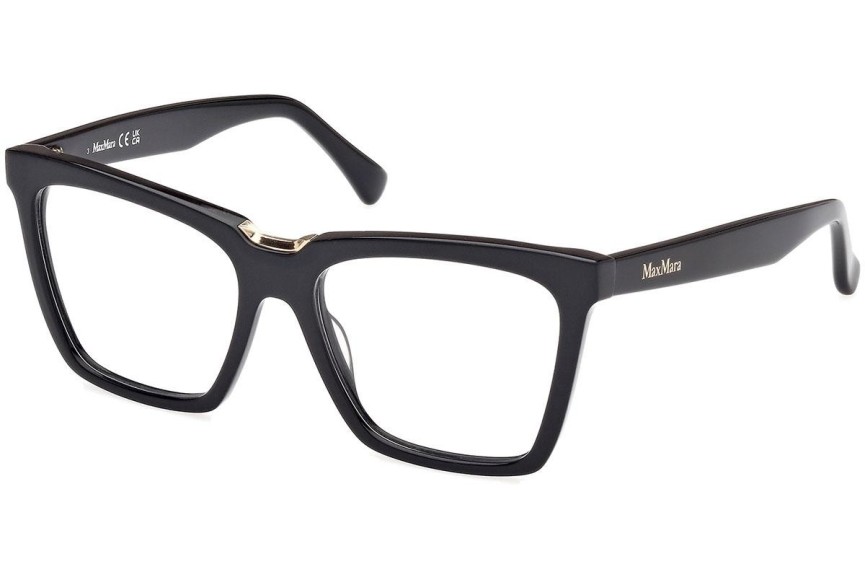 szemüvegeinket Max Mara MM5111 001 Szogletes Fekete