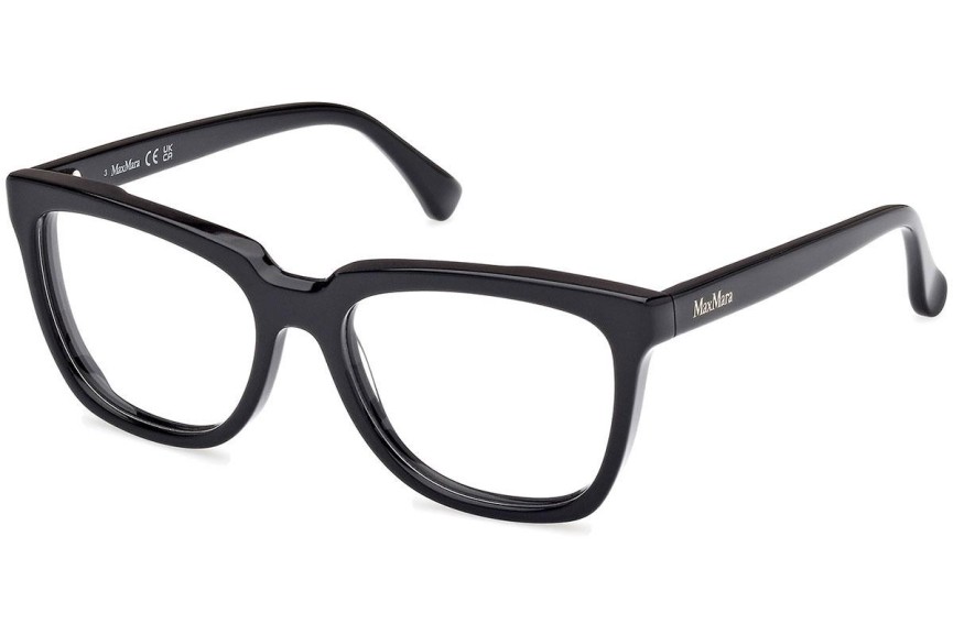 szemüvegeinket Max Mara MM5115 001 Szogletes Fekete