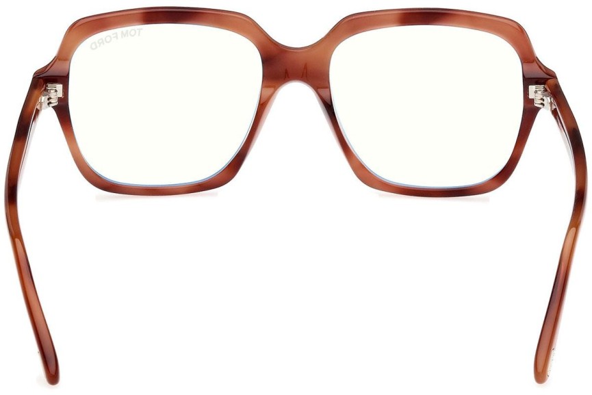 szemüvegeinket Tom Ford FT5908-B 054 Szogletes Havana