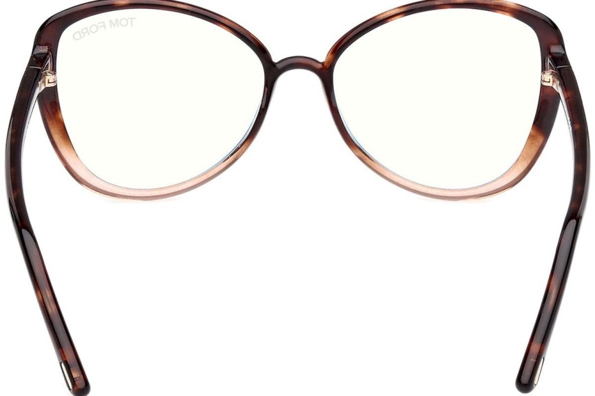 szemüvegeinket Tom Ford FT5907-B 056 Cat Eye Havana