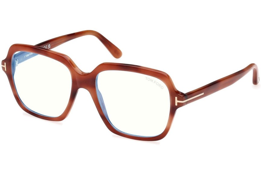 szemüvegeinket Tom Ford FT5908-B 054 Szogletes Havana