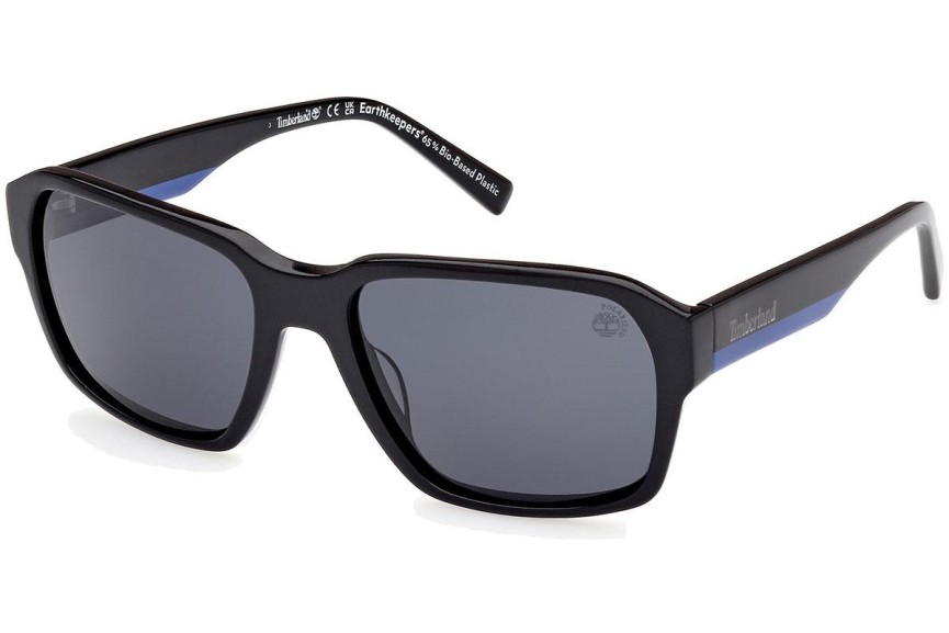 Napszemüvegek Timberland TB9343 01D Polarized Szogletes Fekete