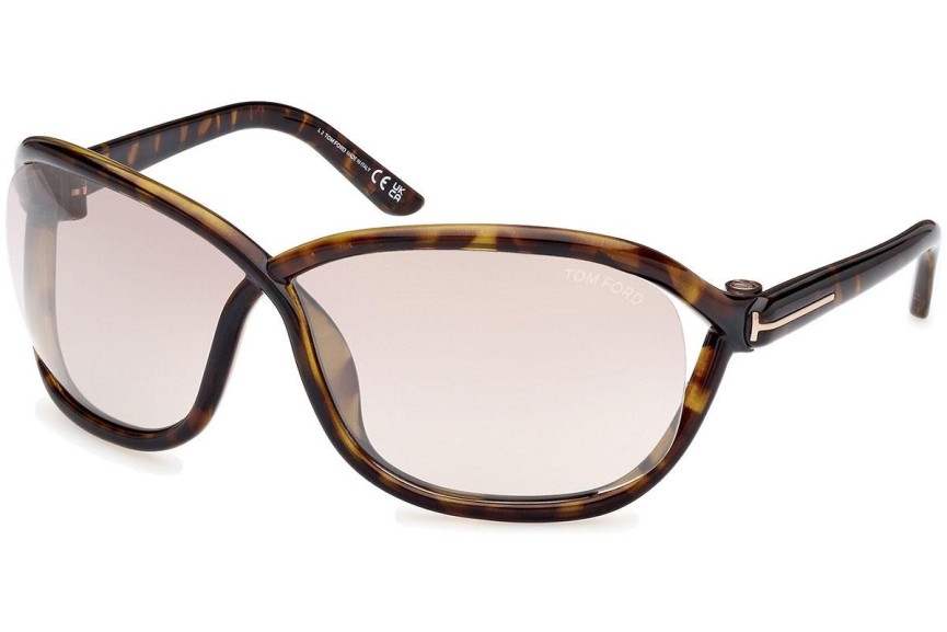 Napszemüvegek Tom Ford Fernanda FT1069 52G Különleges Havana