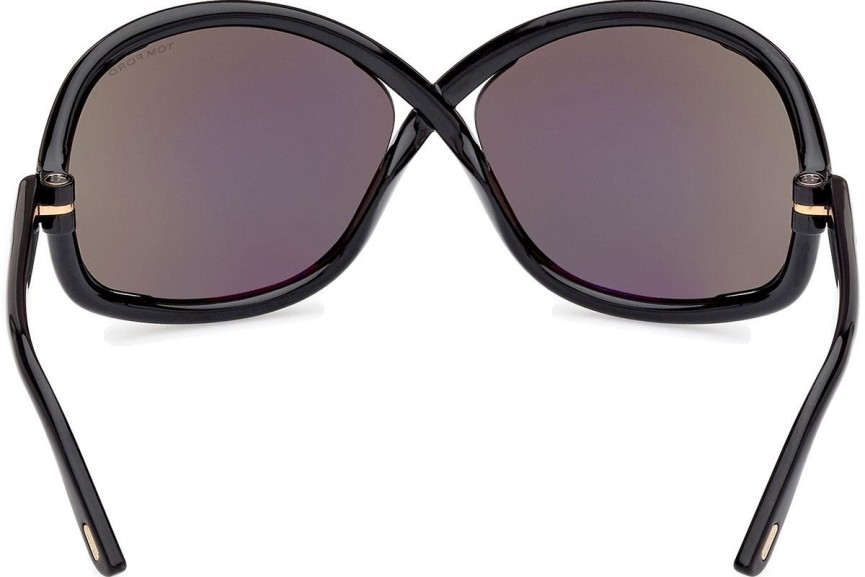 Napszemüvegek Tom Ford Bettina FT1068 01A Különleges Fekete