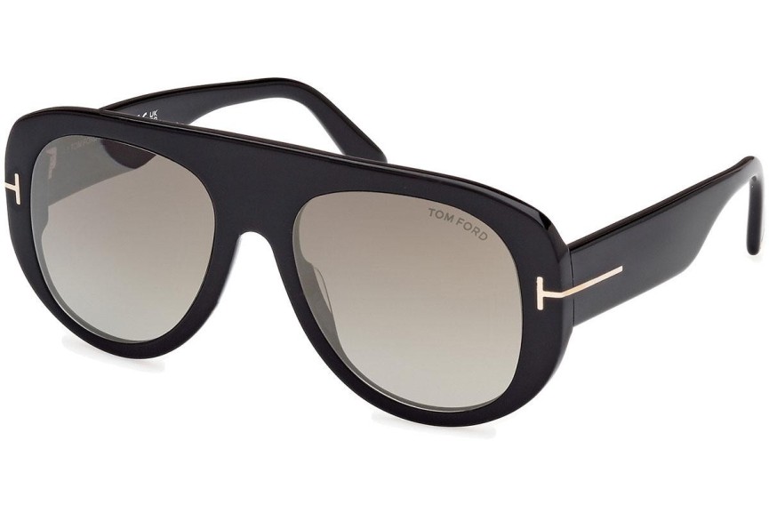 Napszemüvegek Tom Ford Cecil FT1078 01G Pilota Fekete