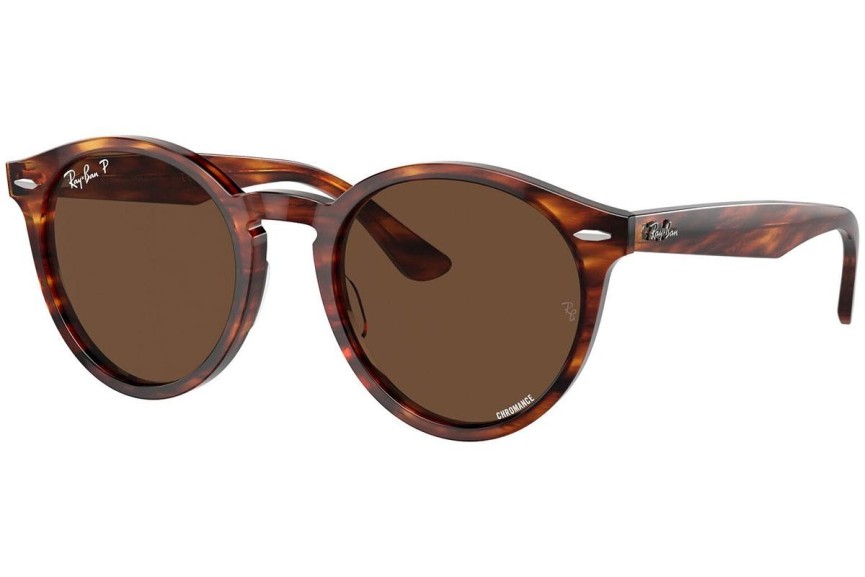 Napszemüvegek Ray-Ban Larry RB7680S 954/AN Polarized Kerek Havana