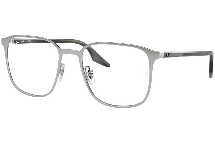 szemüvegeinket Ray-Ban RX6512 2595 Szogletes Ezüst