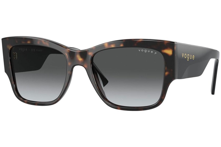 Napszemüvegek Vogue Eyewear VO5462S W656T3 Polarized Szogletes Havana