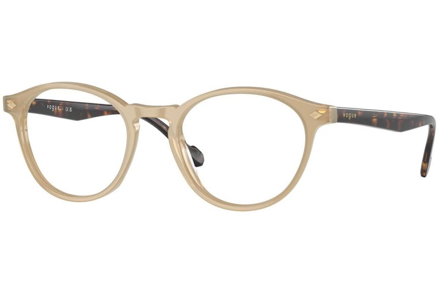 szemüvegeinket Vogue Eyewear VO5326 W900 Kerek Bézs