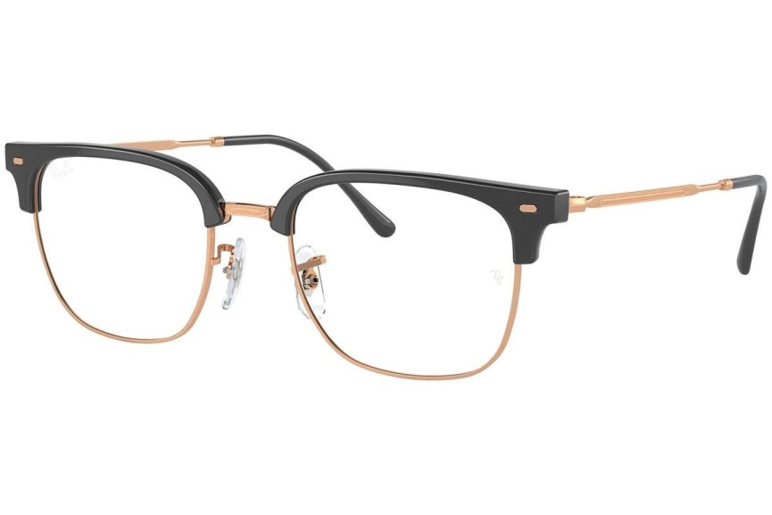 szemüvegeinket Ray-Ban New Clubmaster RX7216 8322 Browline Szürke