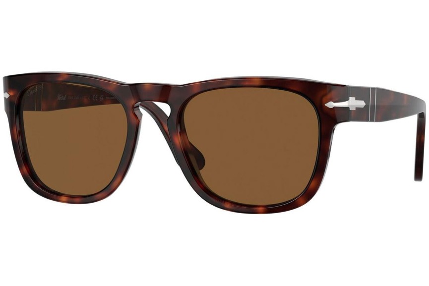 Napszemüvegek Persol PO3333S 24/57 Polarized Szogletes Havana