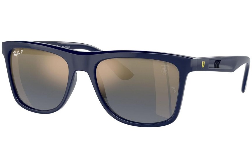 Napszemüvegek Ray-Ban RB4413M F688J0 Polarized Szogletes Kék