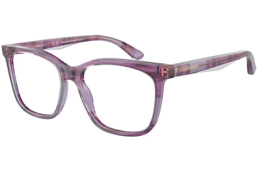 szemüvegeinket Emporio Armani EA3228 6056 Szogletes Lila