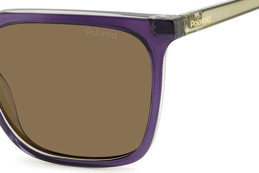 Napszemüvegek Polaroid PLD4163/S S2N/SP Polarized Pilota Lila