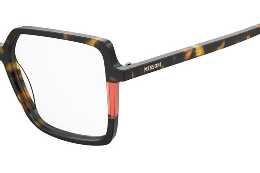 szemüvegeinket Missoni MIS0176 L9G Szogletes Havana