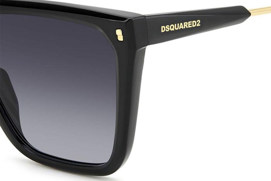 Napszemüvegek Dsquared2 D20135/S 807/9O Szogletes Fekete