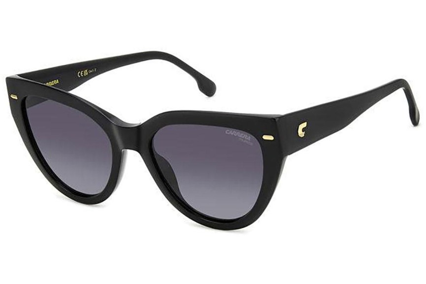 Napszemüvegek Carrera CARRERA3017/S 807/WJ Polarized Cat Eye Fekete