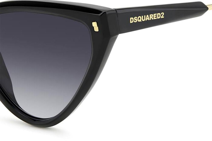 Napszemüvegek Dsquared2 D20134/S 807/9O Cat Eye Fekete