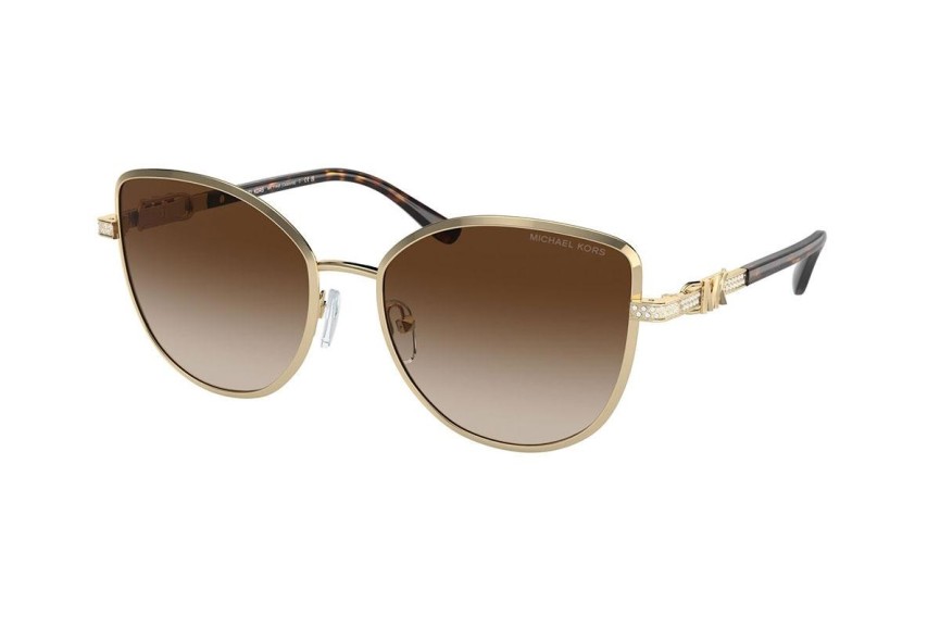 Napszemüvegek Michael Kors Catalonia MK1144B 101413 Cat Eye Arany