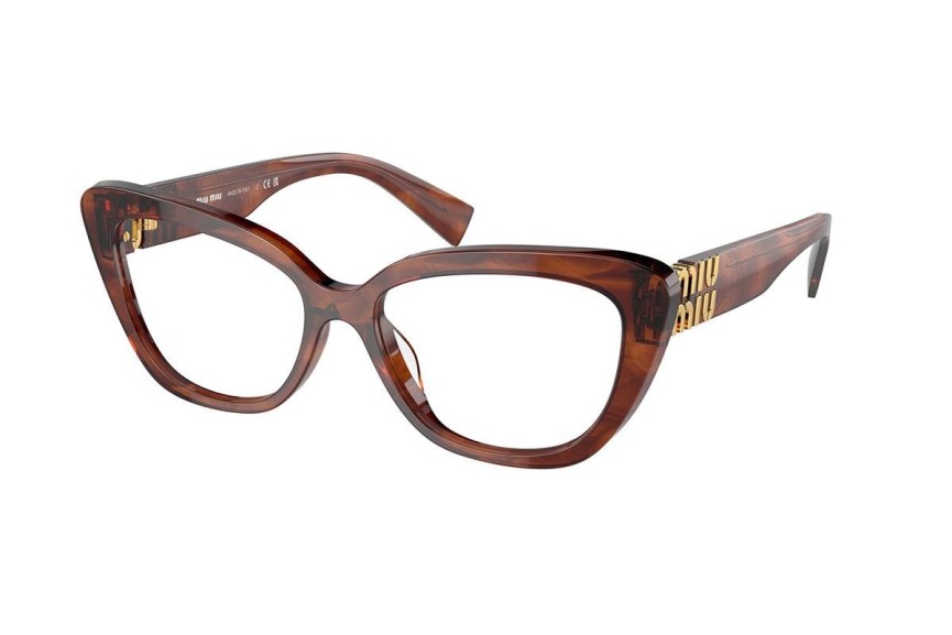 szemüvegeinket Miu Miu MU05VV 11Q1O1 Cat Eye Havana