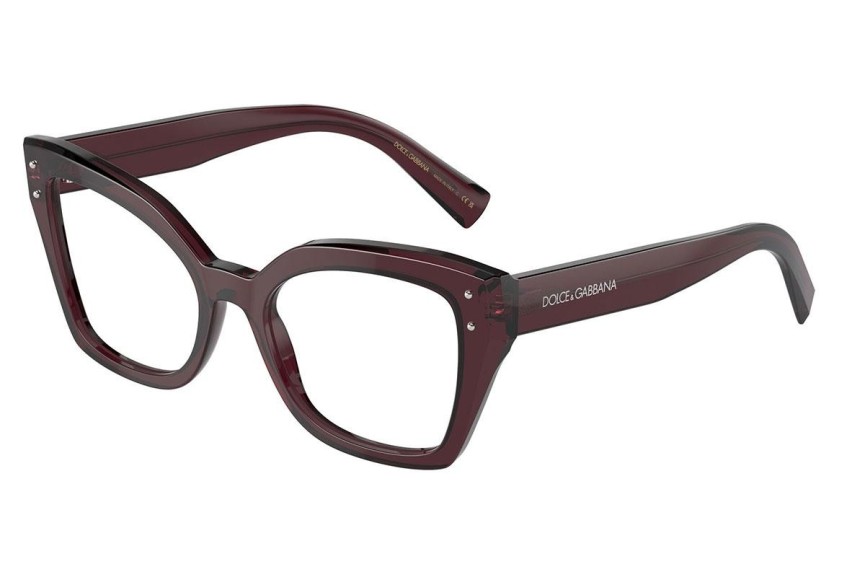 szemüvegeinket Dolce & Gabbana DG3386 3045 Cat Eye Barna