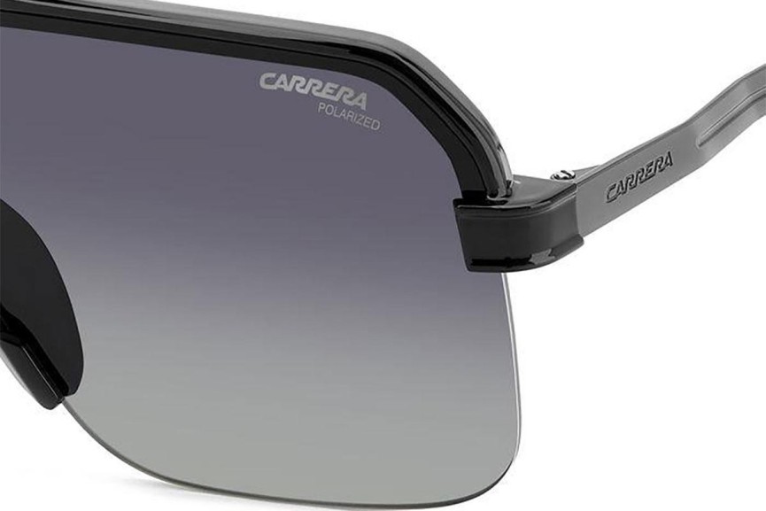 Napszemüvegek Carrera CARRERA1066/S 807/WJ Polarized Szogletes Fekete