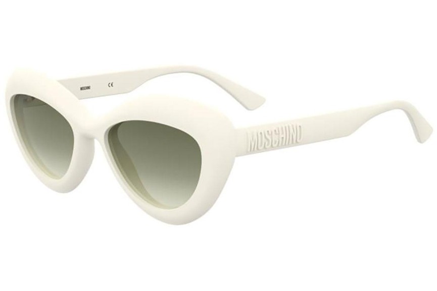 Napszemüvegek Moschino MOS163/S SZJ/9K Cat Eye Fehér