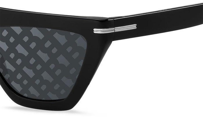 Napszemüvegek BOSS BOSS1609/S 807/MD Polarized Flat Top Fekete