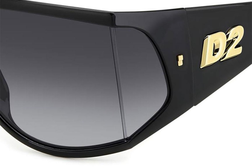 Napszemüvegek Dsquared2 D20124/S 2M2/9O Flat Top Fekete