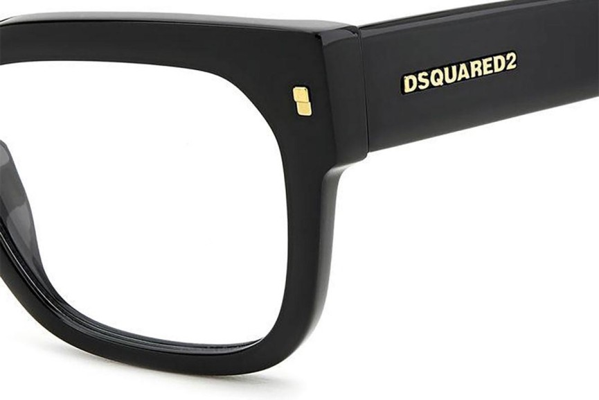 szemüvegeinket Dsquared2 D20129 807 Pillow Fekete