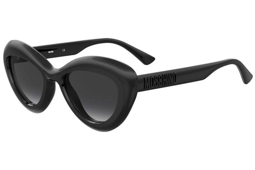 Napszemüvegek Moschino MOS163/S 807/9O Cat Eye Fekete