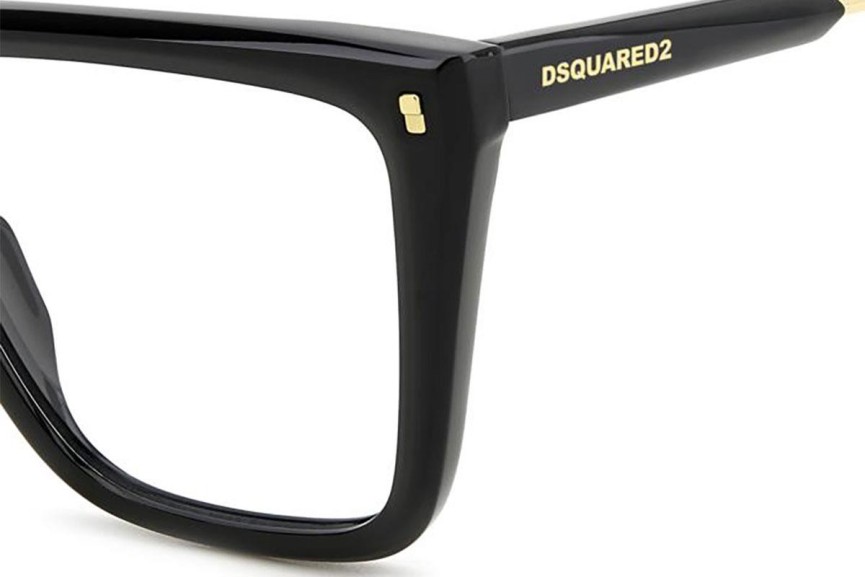 szemüvegeinket Dsquared2 D20136 807 Pillow Fekete