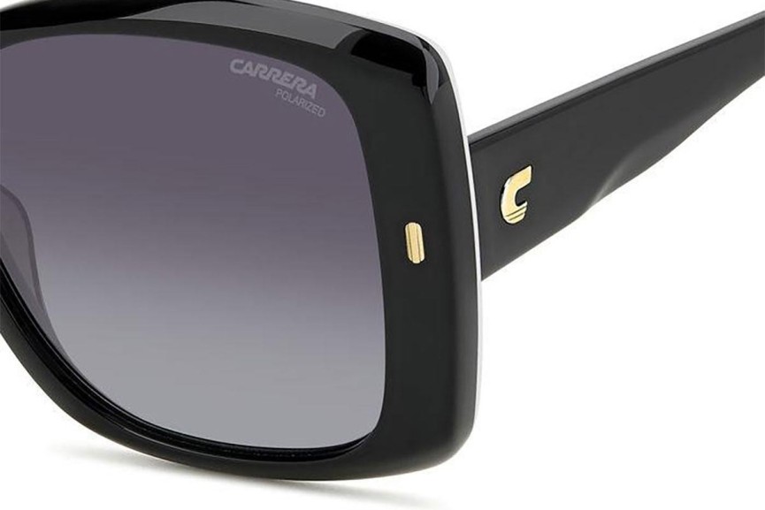 Napszemüvegek Carrera CARRERA3030/S 80S/WJ Polarized Szogletes Fekete