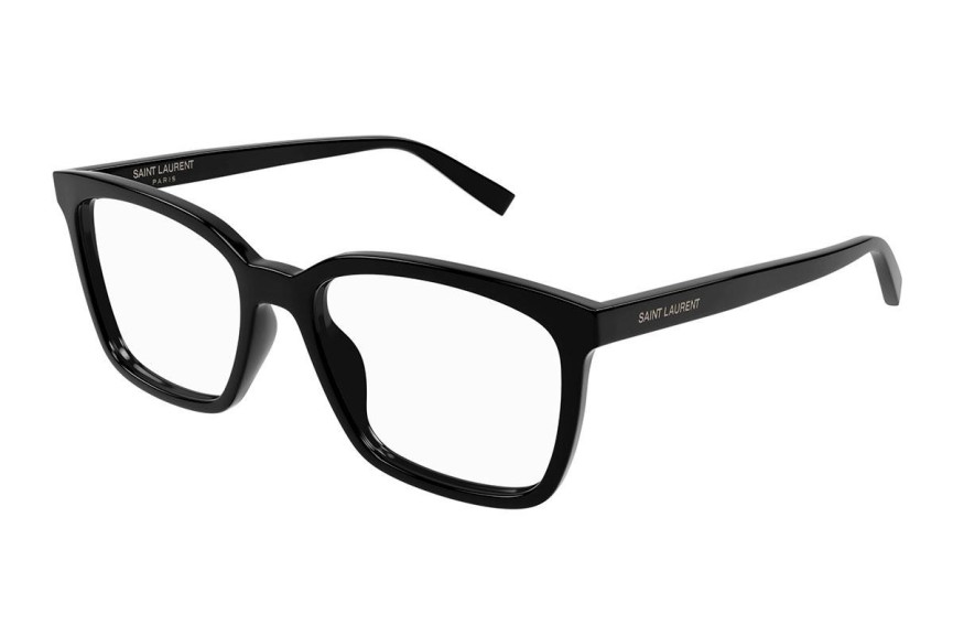 szemüvegeinket Saint Laurent SL672 001 Szogletes Fekete