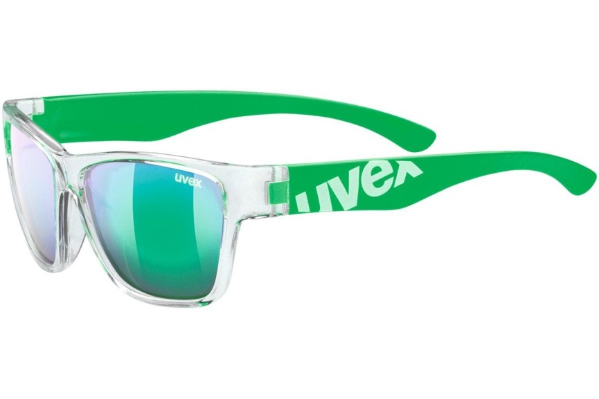 Napszemüvegek uvex sportstyle 508 Clear / Green S3 Szogletes Kristály