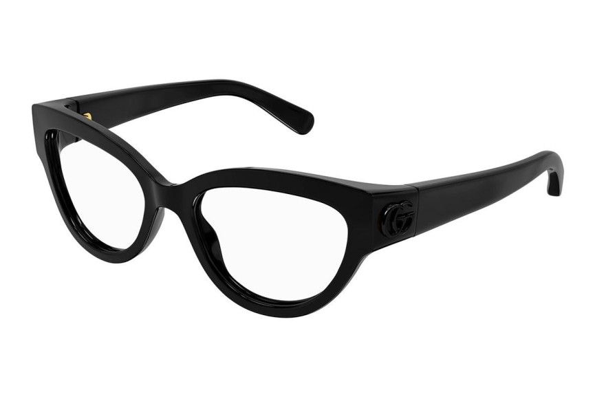 szemüvegeinket Gucci GG1598O 001 Cat Eye Fekete