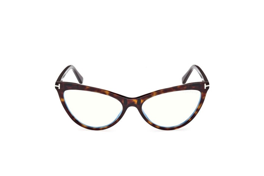 szemüvegeinket Tom Ford FT5896-B 052 Cat Eye Havana