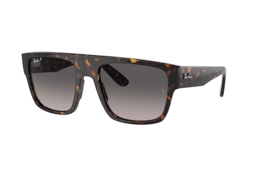 Napszemüvegek Ray-Ban Drifter RB0360S 902/M3 Polarized Szogletes Havana