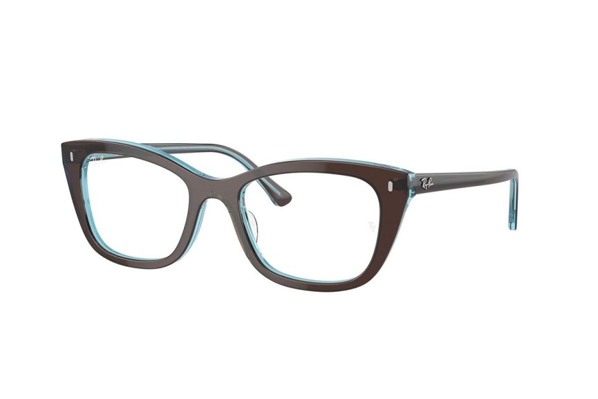 szemüvegeinket Ray-Ban RX5433 8366 Cat Eye Barna