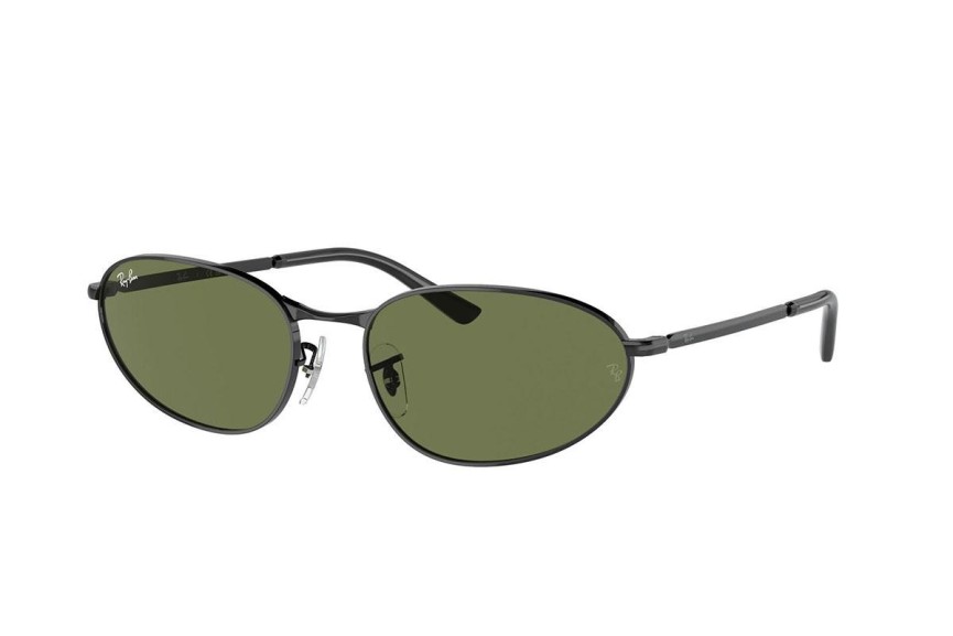 Napszemüvegek Ray-Ban RB3734 002/B1 Ovális Fekete