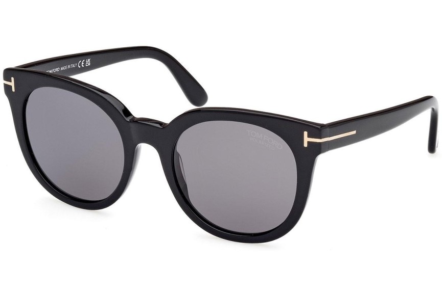 Napszemüvegek Tom Ford FT1109 01D Polarized Kerek Fekete