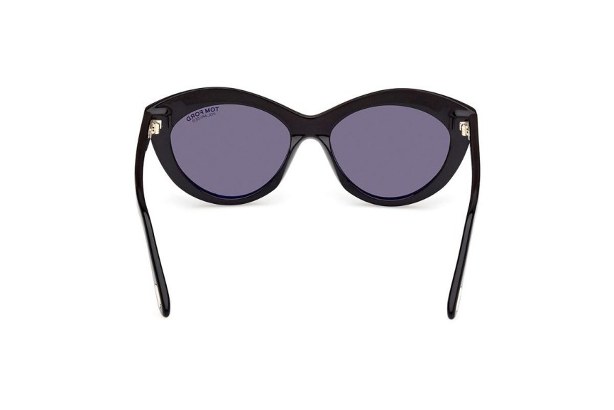 Napszemüvegek Tom Ford FT1111 01D Polarized Ovális Fekete