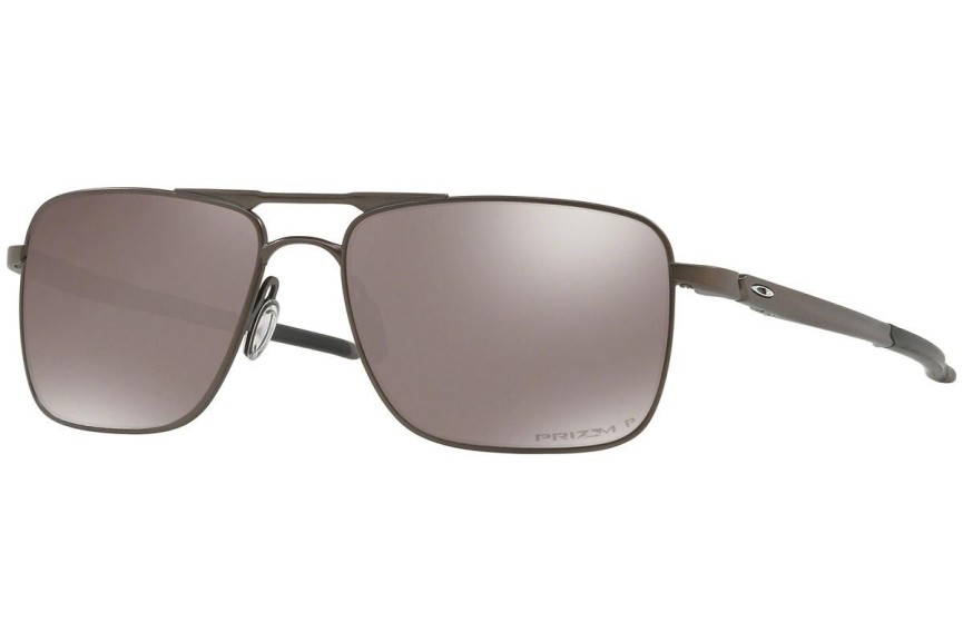 Napszemüvegek Oakley Gauge 6 OO6038-06 PRIZM Polarized Szogletes Barna