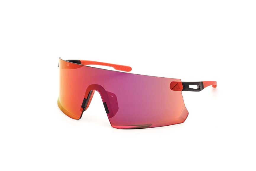 Napszemüvegek Adidas Sport SP0090 02L Single Lens | Shield Fekete