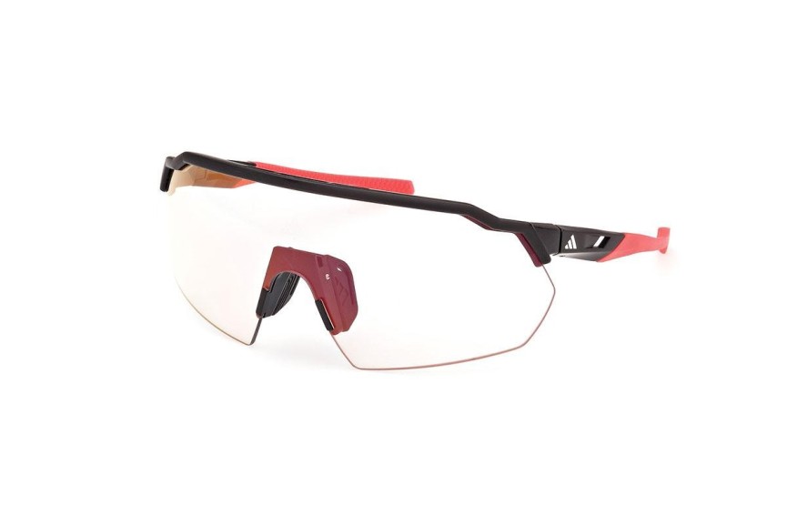 Napszemüvegek Adidas Sport SP0093 02L Single Lens | Shield Fekete