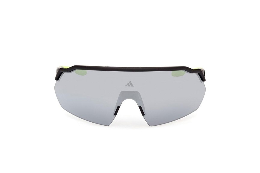 Napszemüvegek Adidas Sport SP0093 02C Single Lens | Shield Fekete