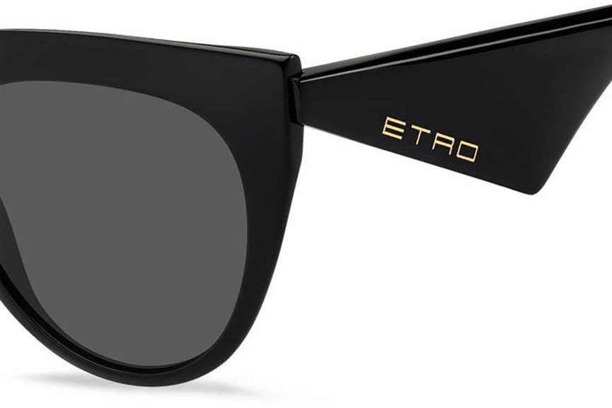 Napszemüvegek Etro ETRO0003/S 807/IR Cat Eye Fekete